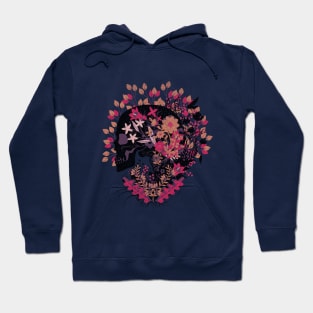 Blooming Skull Hoodie